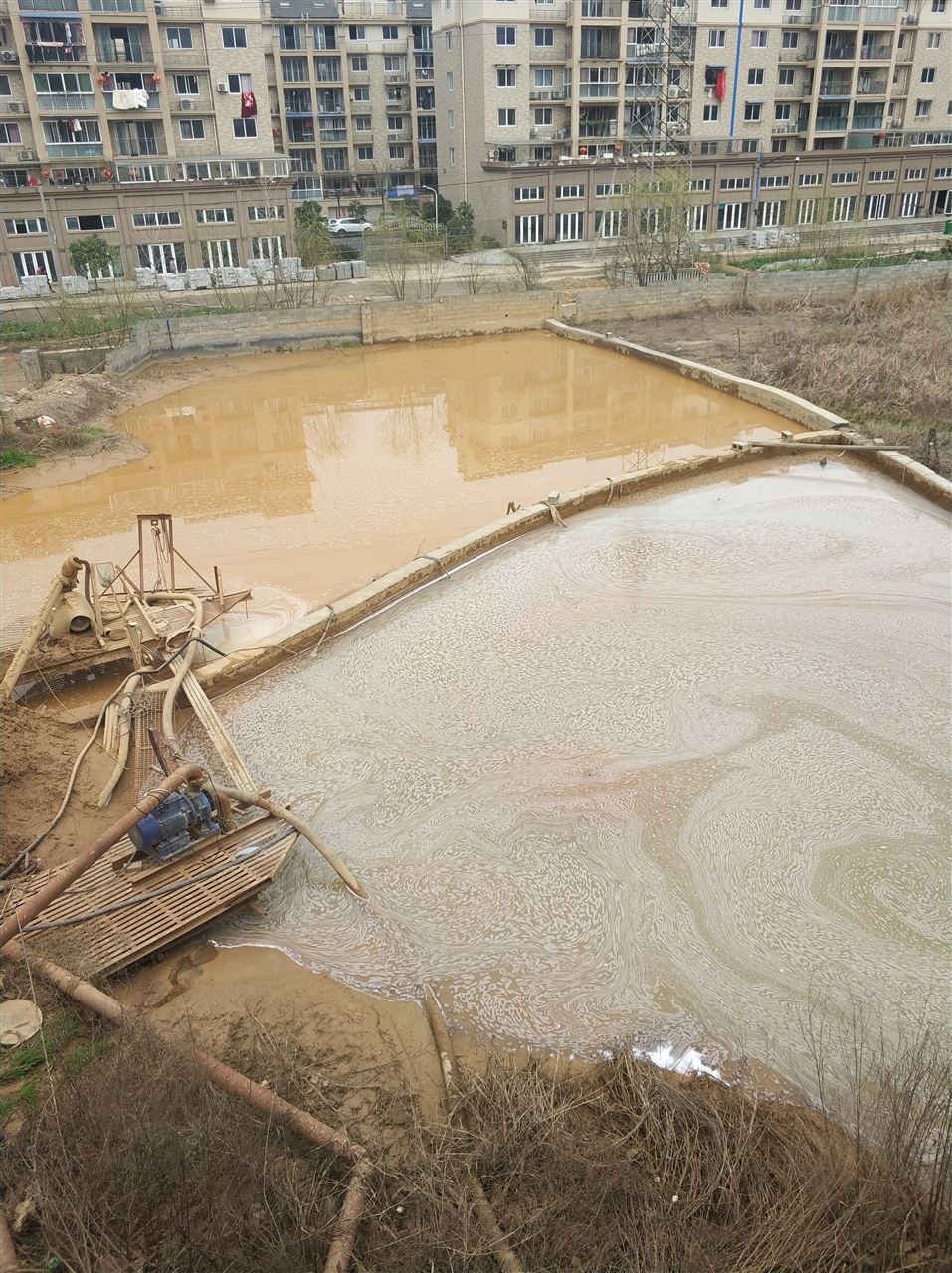 杜尔伯特沉淀池淤泥清理-厂区废水池淤泥清淤