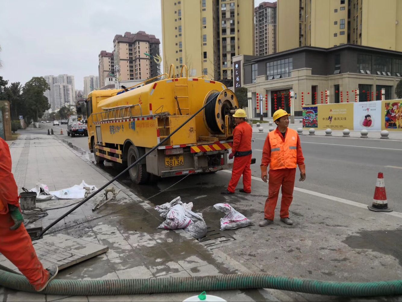 杜尔伯特排污管道清淤-管道清洗